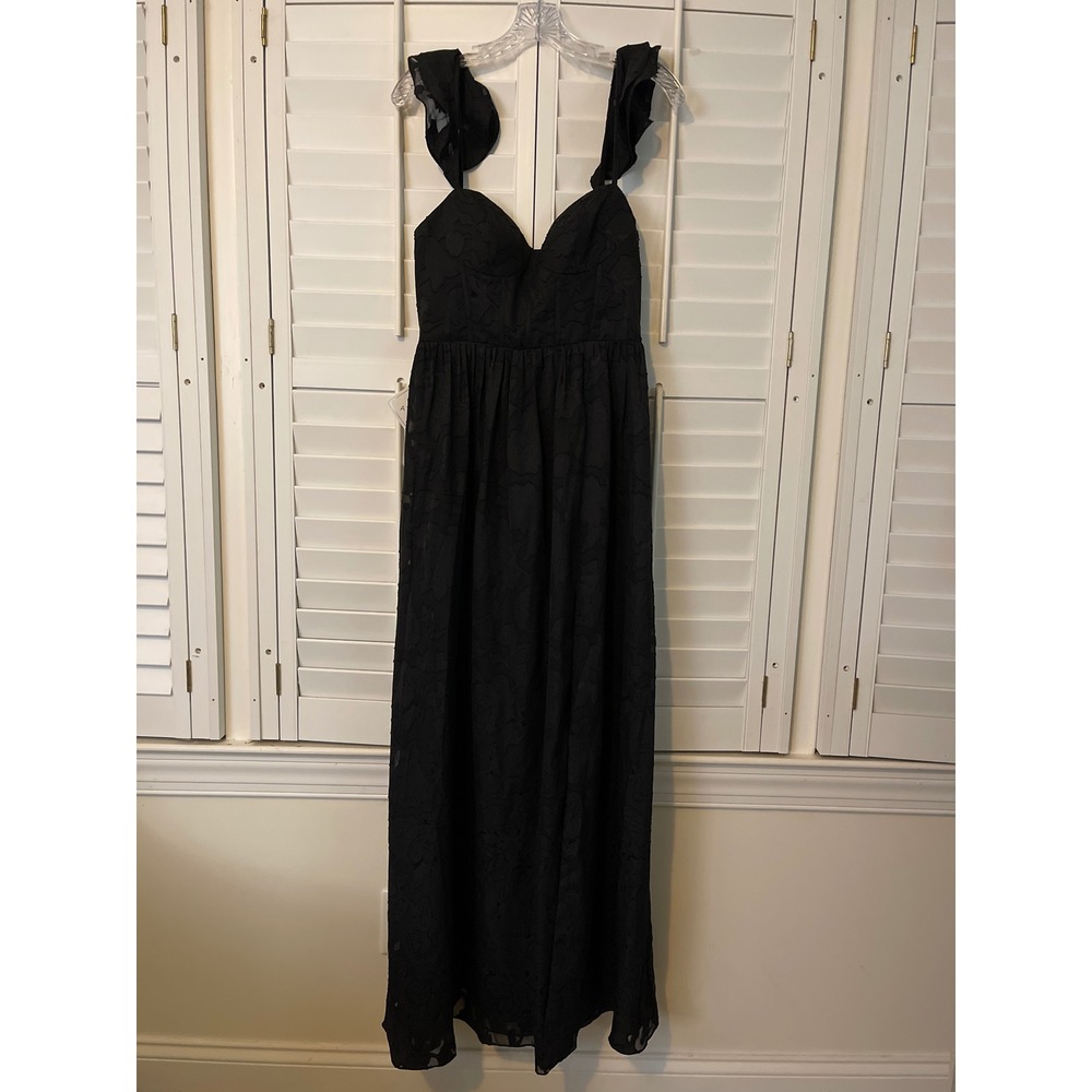 AZAZIE ATELIER DRESS SIZE 8 BLACK